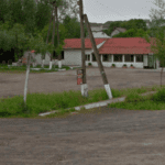 Parking TIR v Bursztyn Ukraina