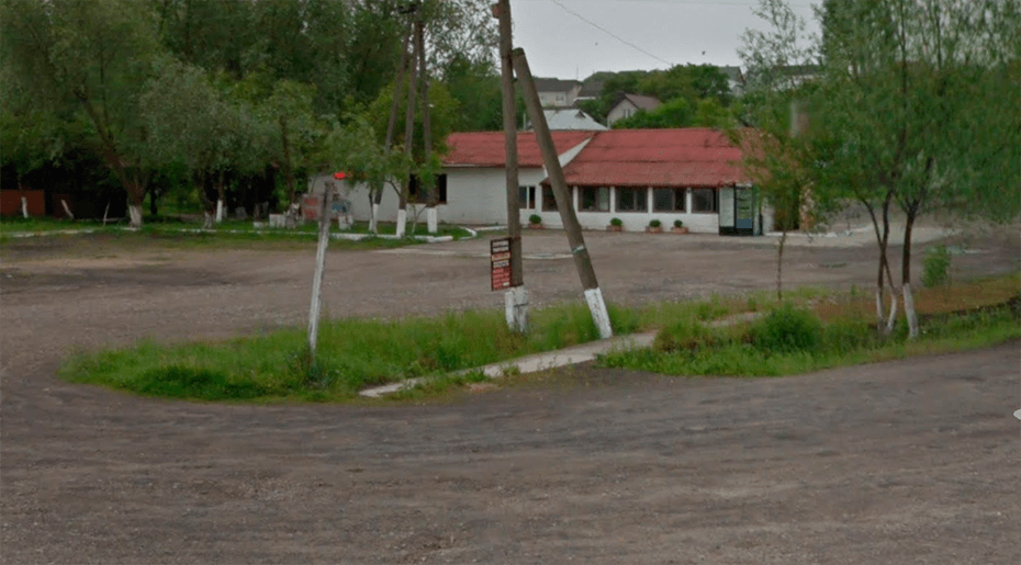 Parking TIR v Bursztyn Ukraina
