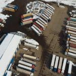 Parking TIR Dobryany, Lviv Oblast, Ukraina