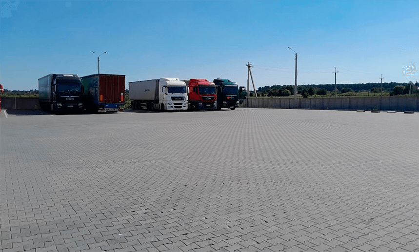 Parking TIR Ukraine