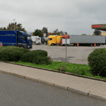 Parking LKW Erlangen Germani