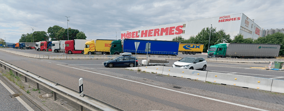Parking LKW A3 in Germany