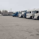 Parking TIR Sarny, Rivne