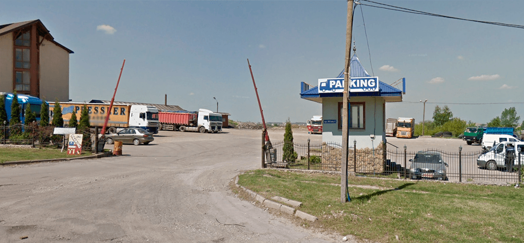 Parking TIR Ternopil Ukraina