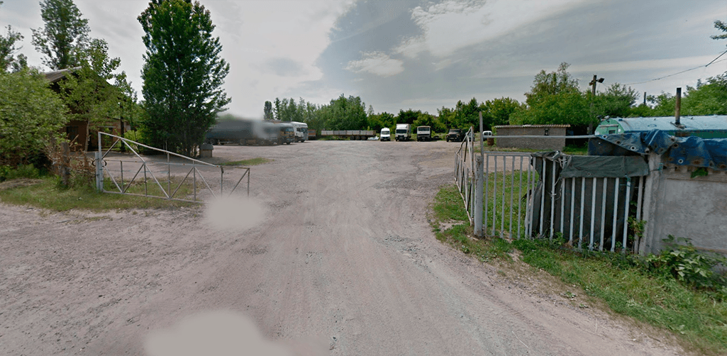 Parking TIR Berdychiv Ukraina