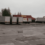 Parking TIR Bronyky Ukraina