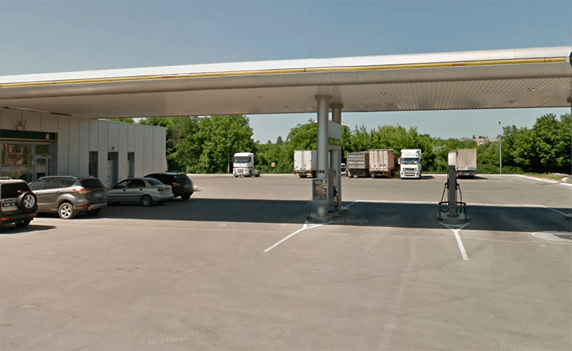 Parking TIR Kamianets-Podilskyi Ukraina