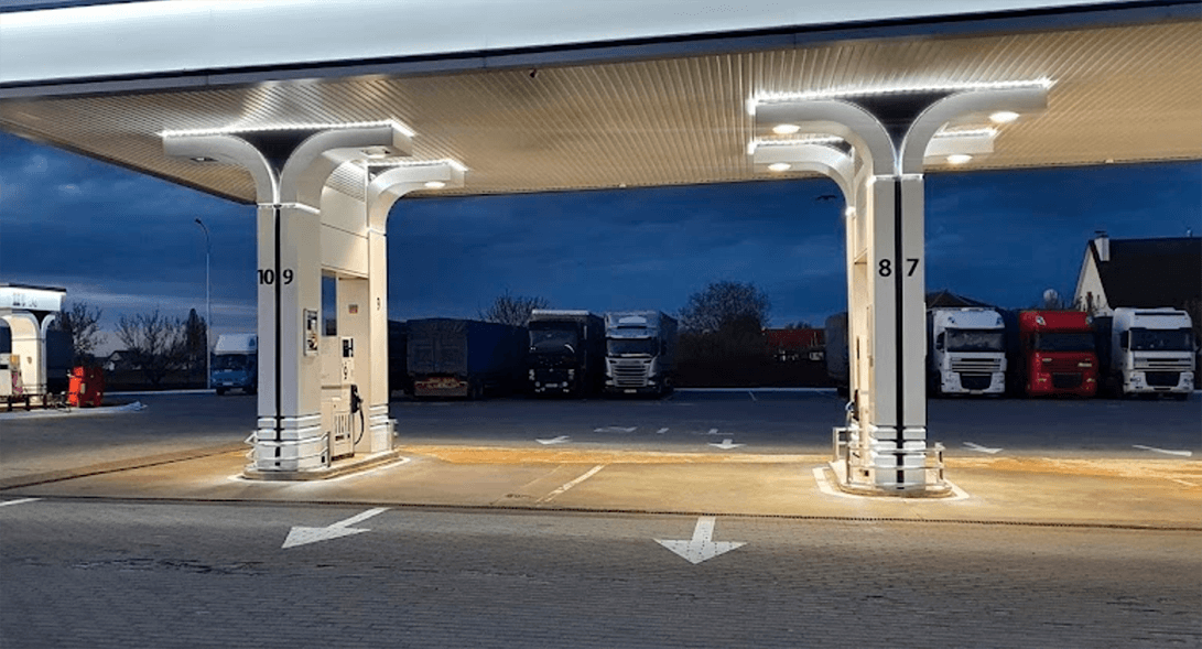 Parking TIR Sofiivka Ukraine
