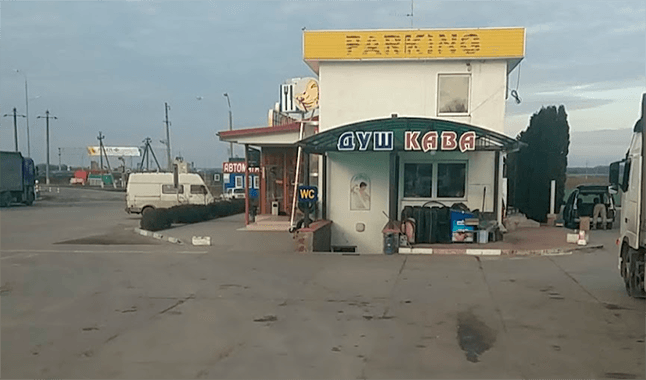 Parking TIR Uman Ukraina