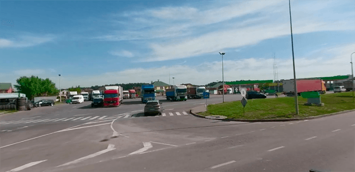 Parking TIR Vinnytsia Ukraina
