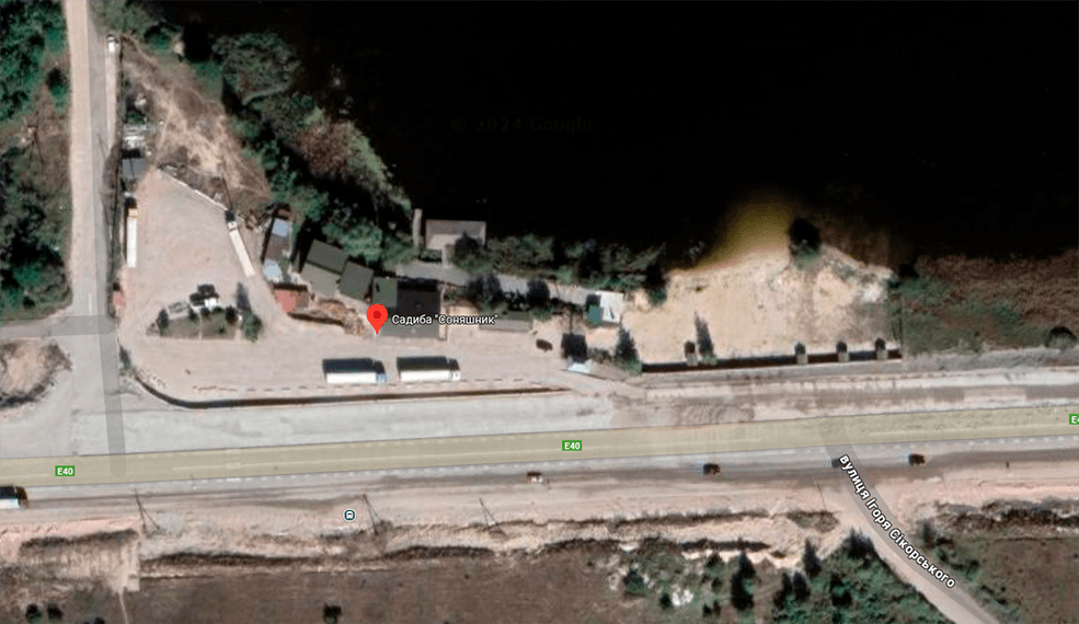 Parking TIR Zhytomyr Ukraina