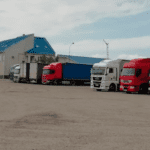 Parking TIR Użhorod Ukraina