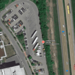 Parking LKW Fellheim Germany