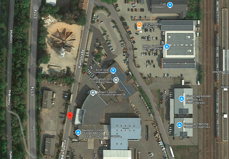 Parking Spot LKW in Merzig Germany