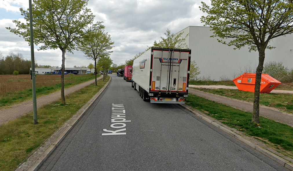 Parking LKW Neumünster Germani