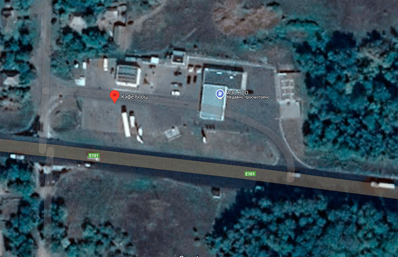 Parking TIR Chernihiv Ukraine