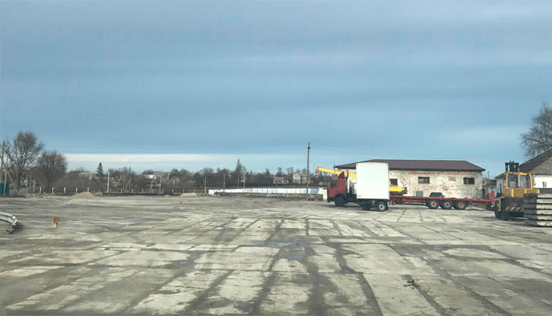Parking TIR Novyi Buh Ukraine