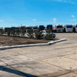 Parking TIR Odesa Ukraine