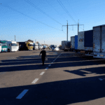 Parking TIR Odesa Ukraine