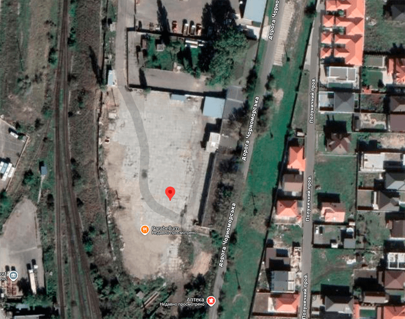 Parking TIR Odesa Ukraine