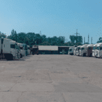 Parking TIR Odesa Ukraine