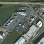 Parking LKW Himmelkron Germany